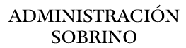 Administración Sobrino logo